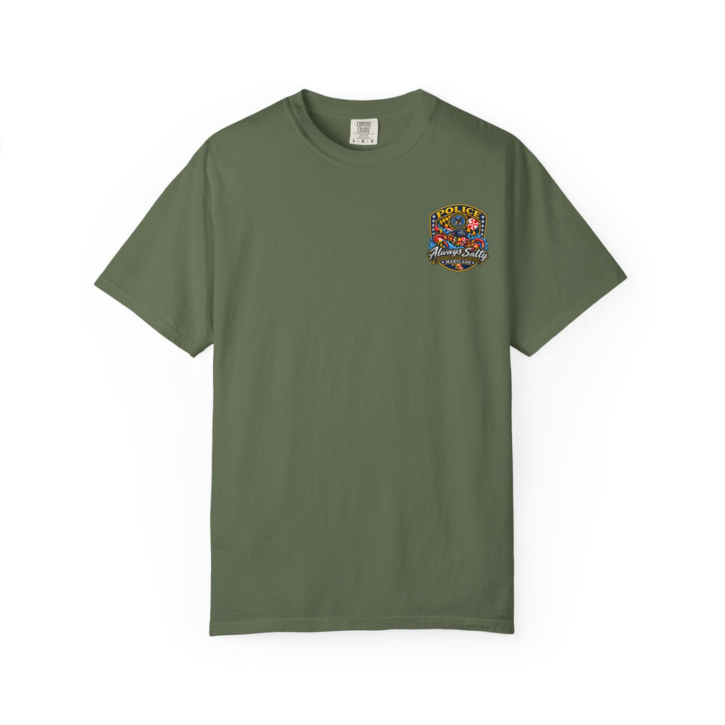 Always Salty T-Shirt — Maryland Veterans Affairs Police Badge T Shirt