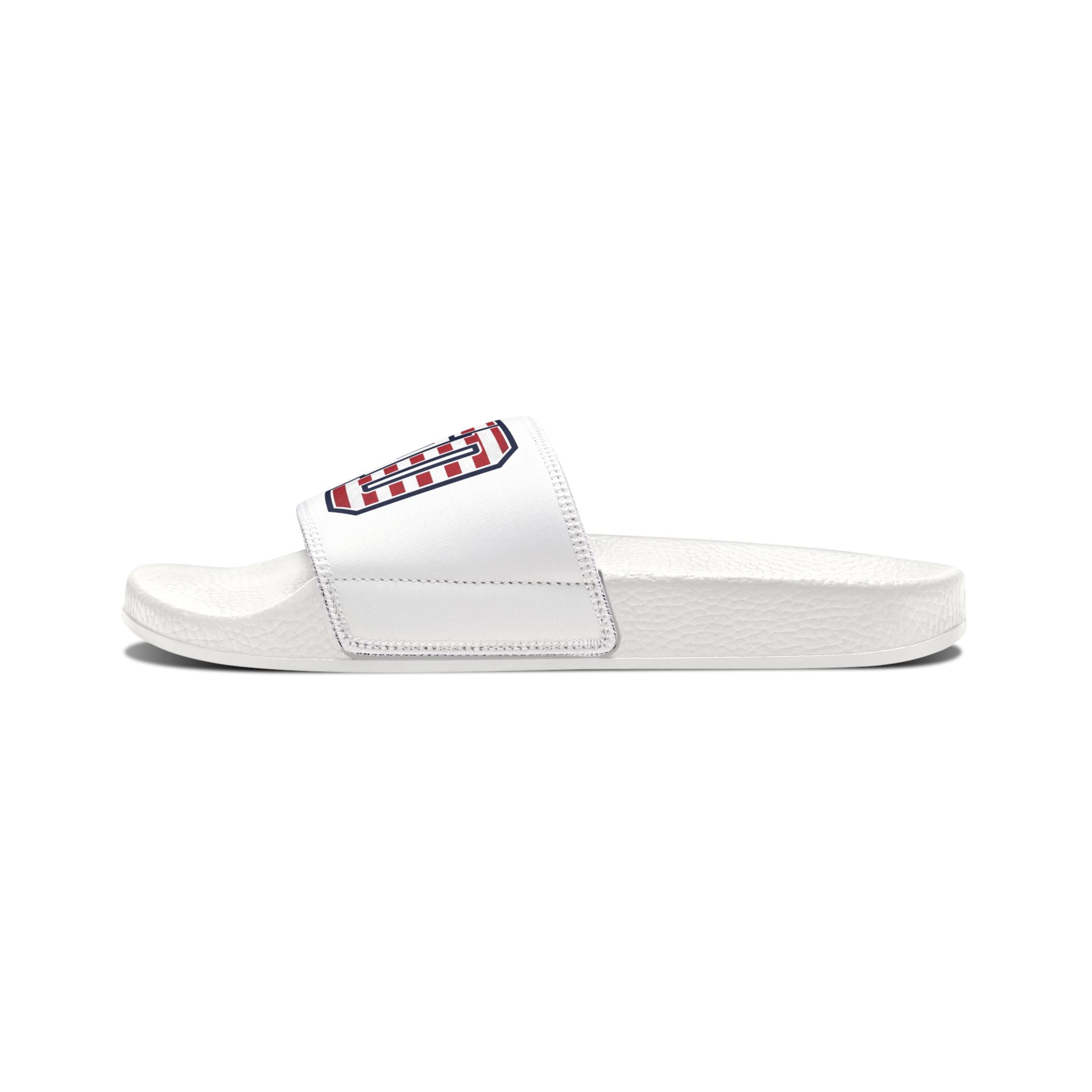 Men's Slide Sandals — Patriotic USA Flag PPFD Removable-Strap Pool Slides
