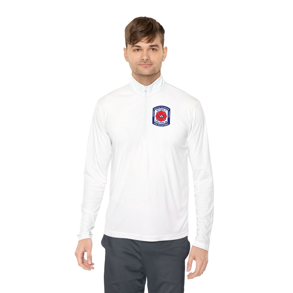 PPFD Patch Only - Blank Back - Unisex Quarter-Zip Pullover