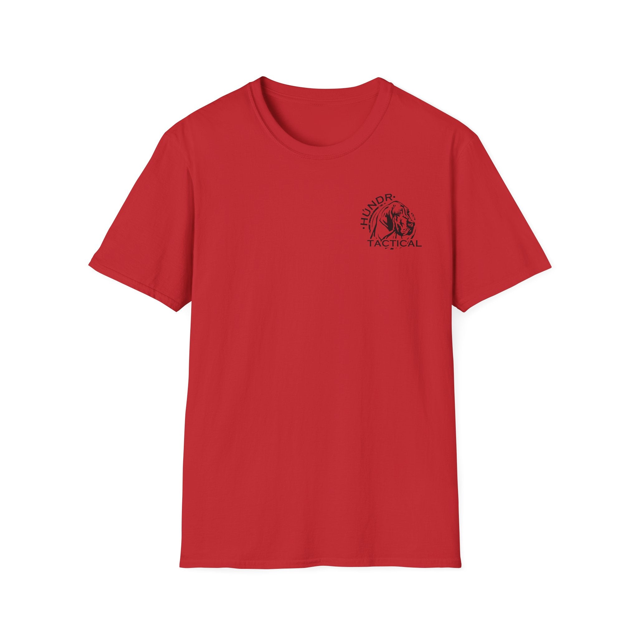 HÜNDR Tactical Logo Front and Back Tee