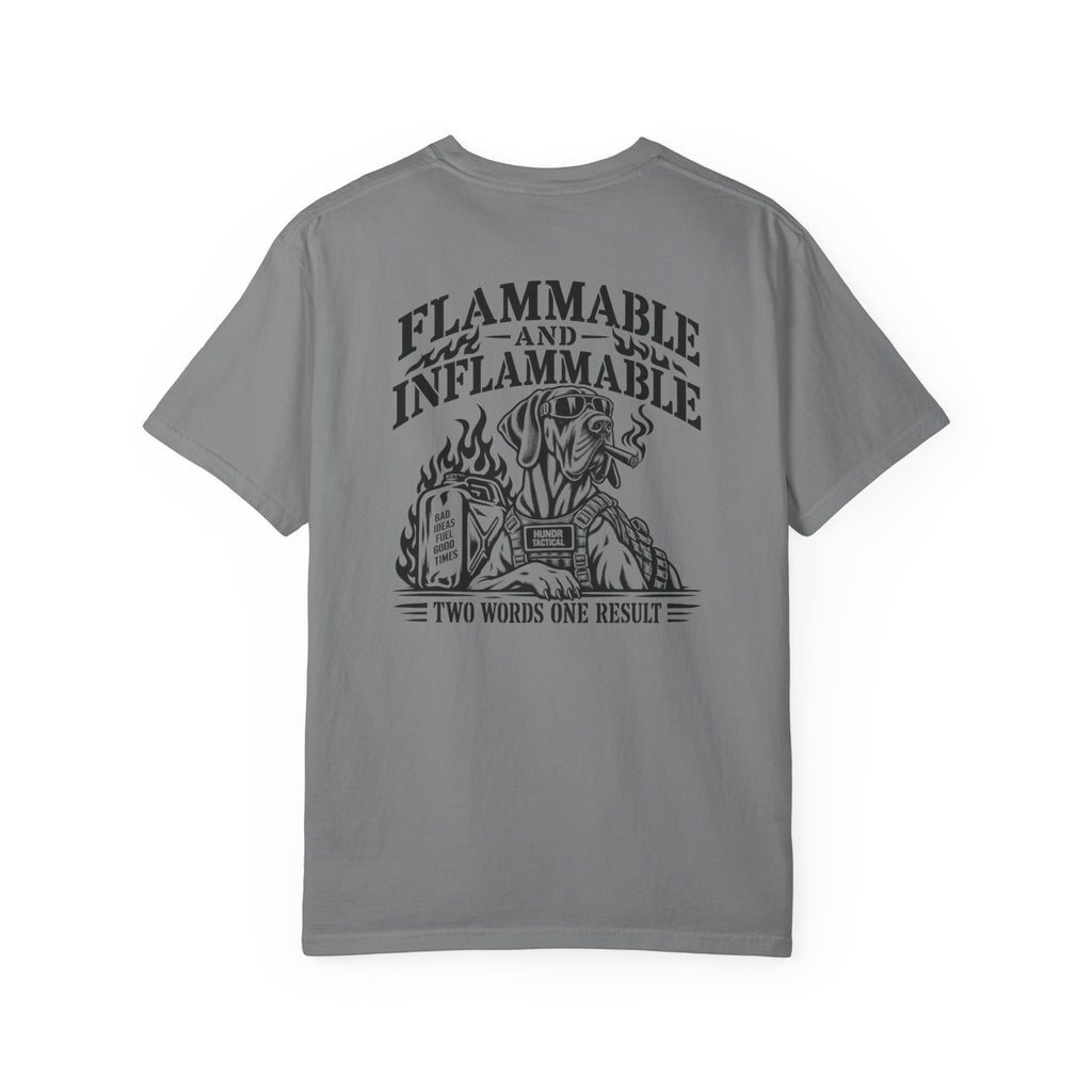 Inflammable Hundr Tactical T-Shirt
