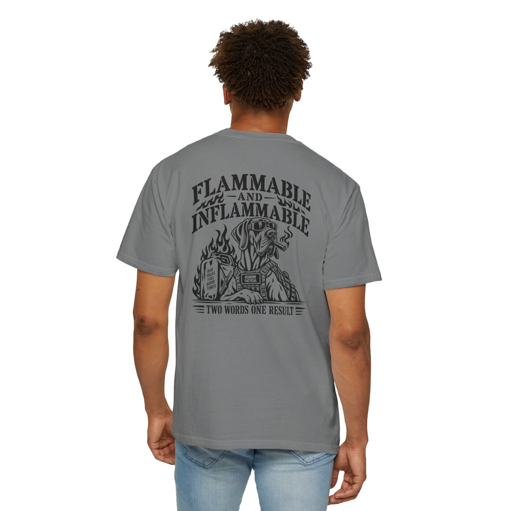 Inflammable Hundr Tactical T-Shirt