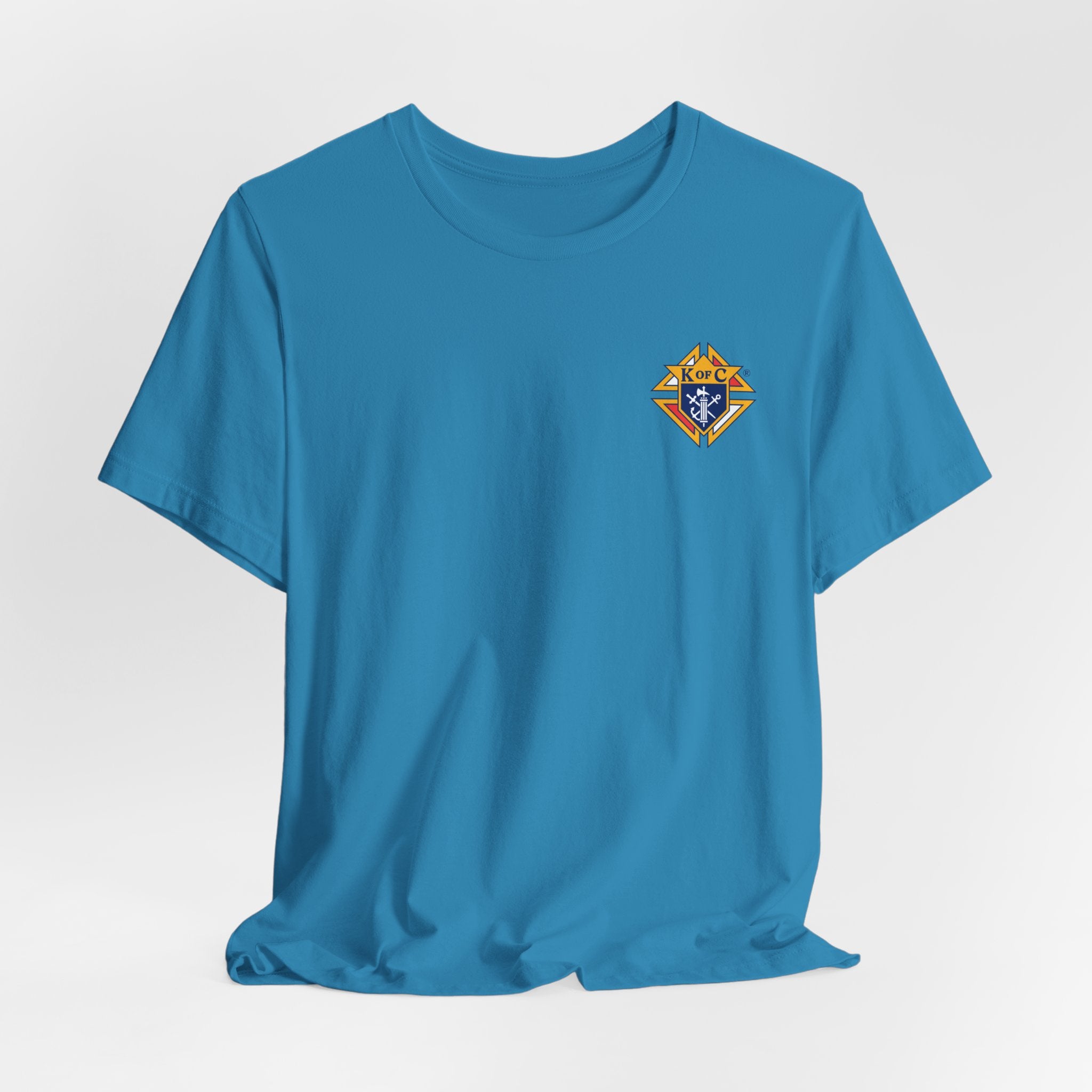 (Bella Canvas) Knights of Columbus Full Color Logo Front and Back