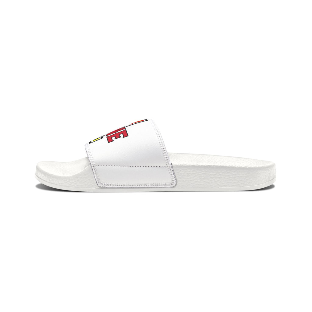 Slide Sandals — 'Engine 11_MD MFlag_Removable-Strap Pool Slides