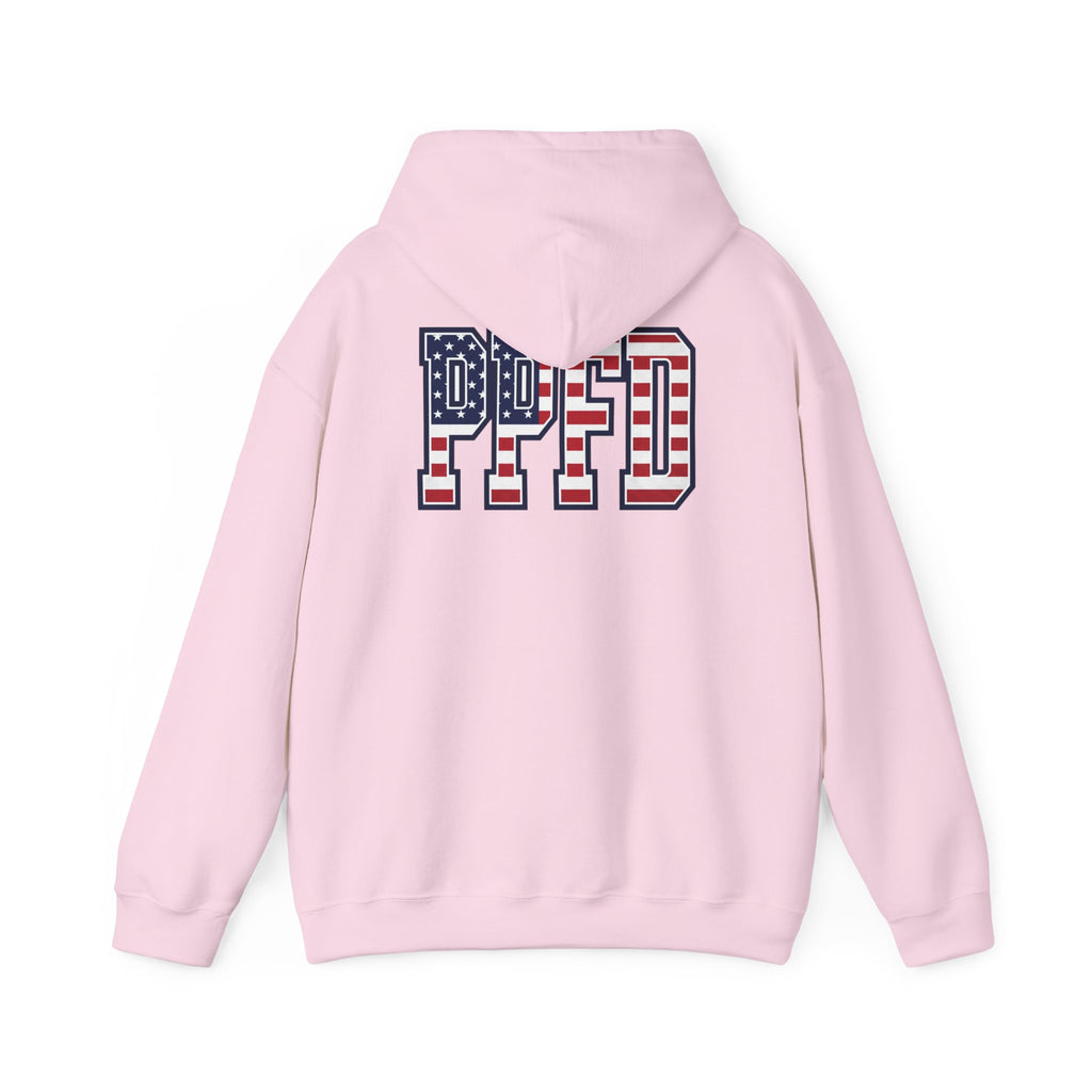 PPFD Patch Hoodie_PPFD USA_Back_Hooded Sweatshirt