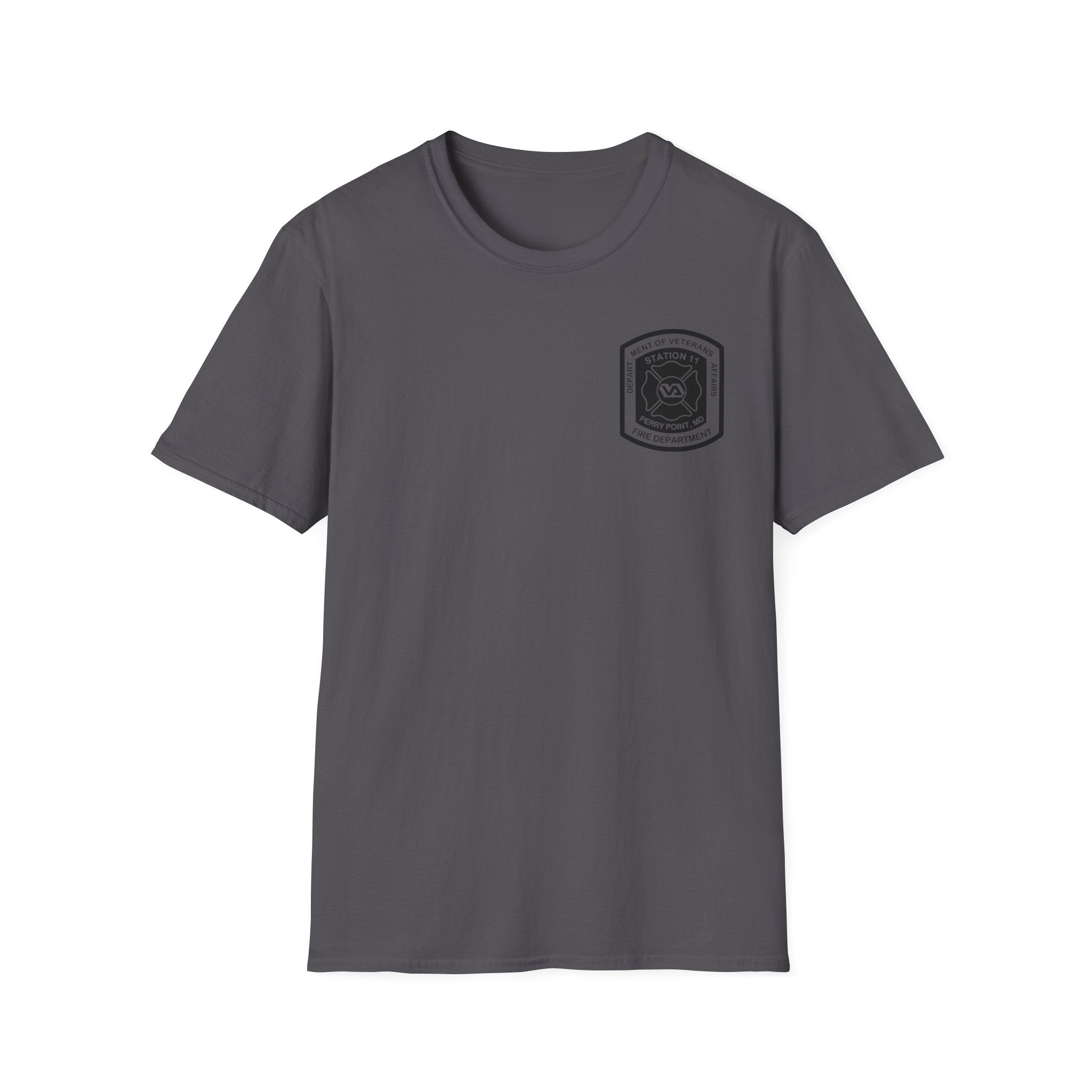 PPFD Logo-US-Flag--Engine-11 100% Cotton Tee