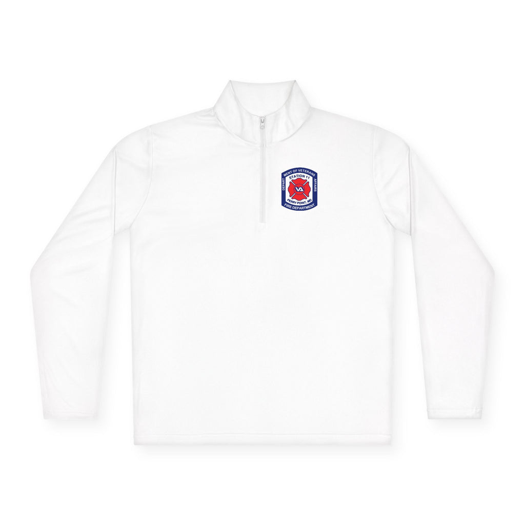 PPFD Patch Only - Blank Back - Unisex Quarter-Zip Pullover