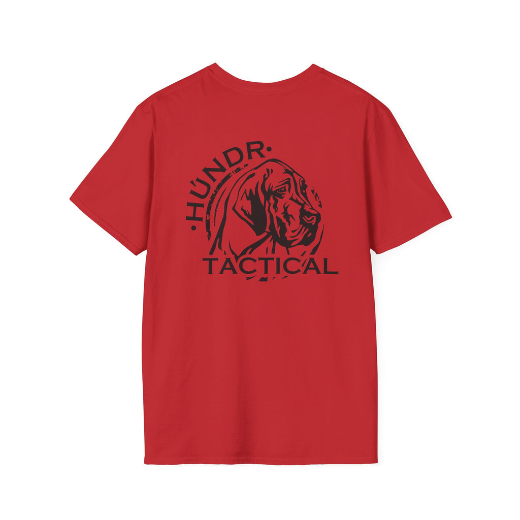 HÜNDR Tactical Logo Front and Back Tee