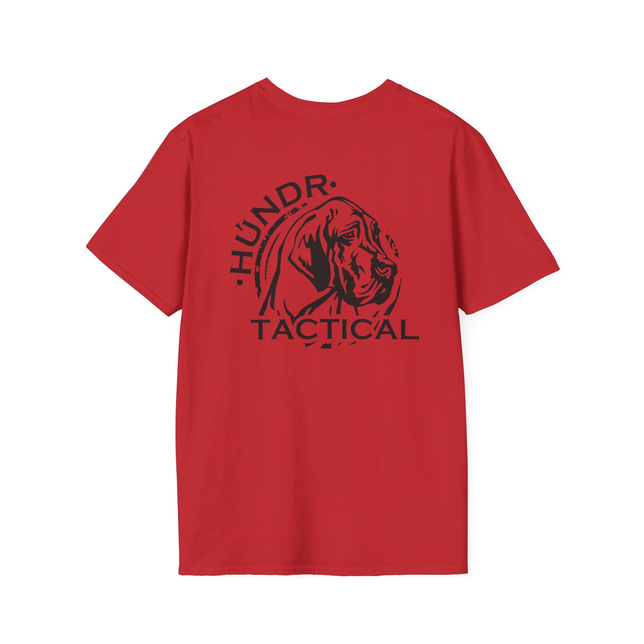 HÜNDR Tactical Logo Front and Back Tee