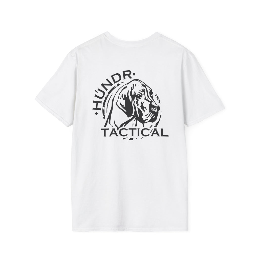 HÜNDR Tactical Logo Front and Back Tee