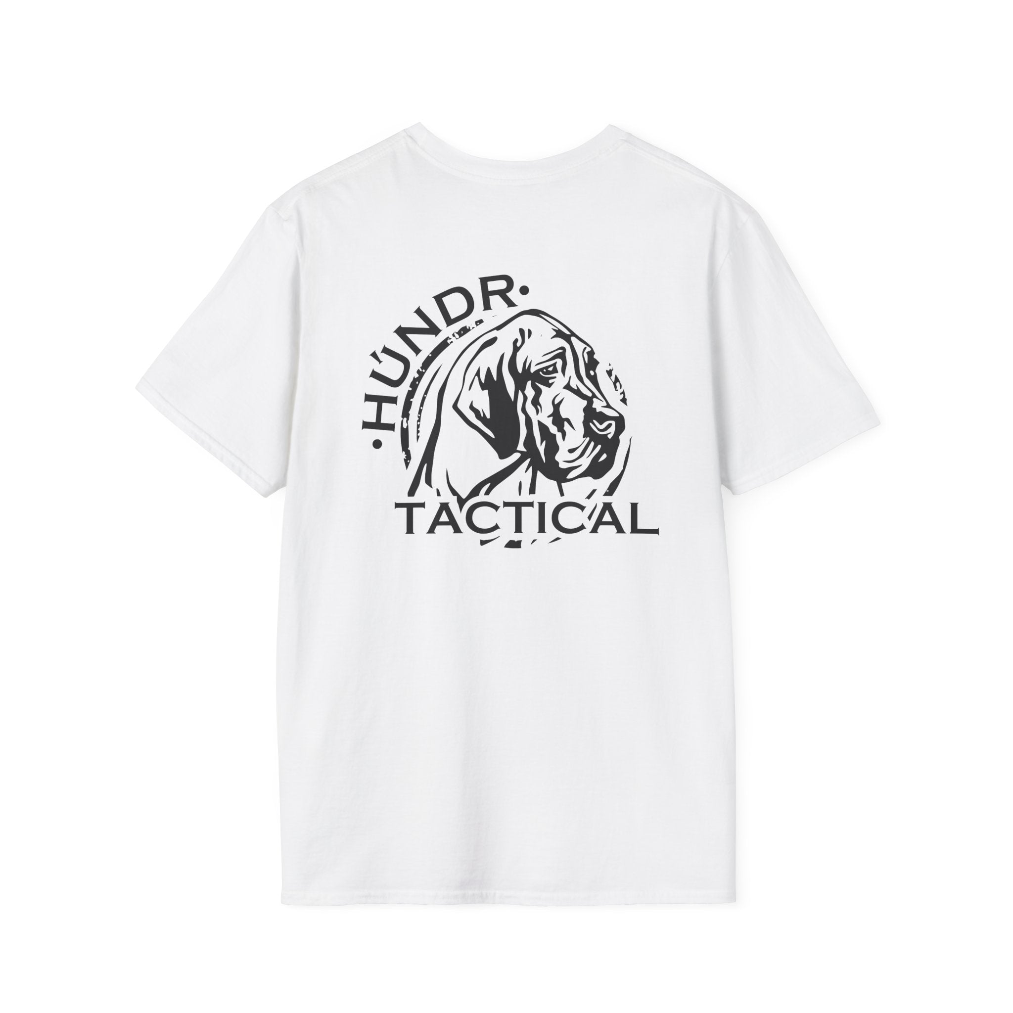 HÜNDR Tactical Logo Front and Back Tee
