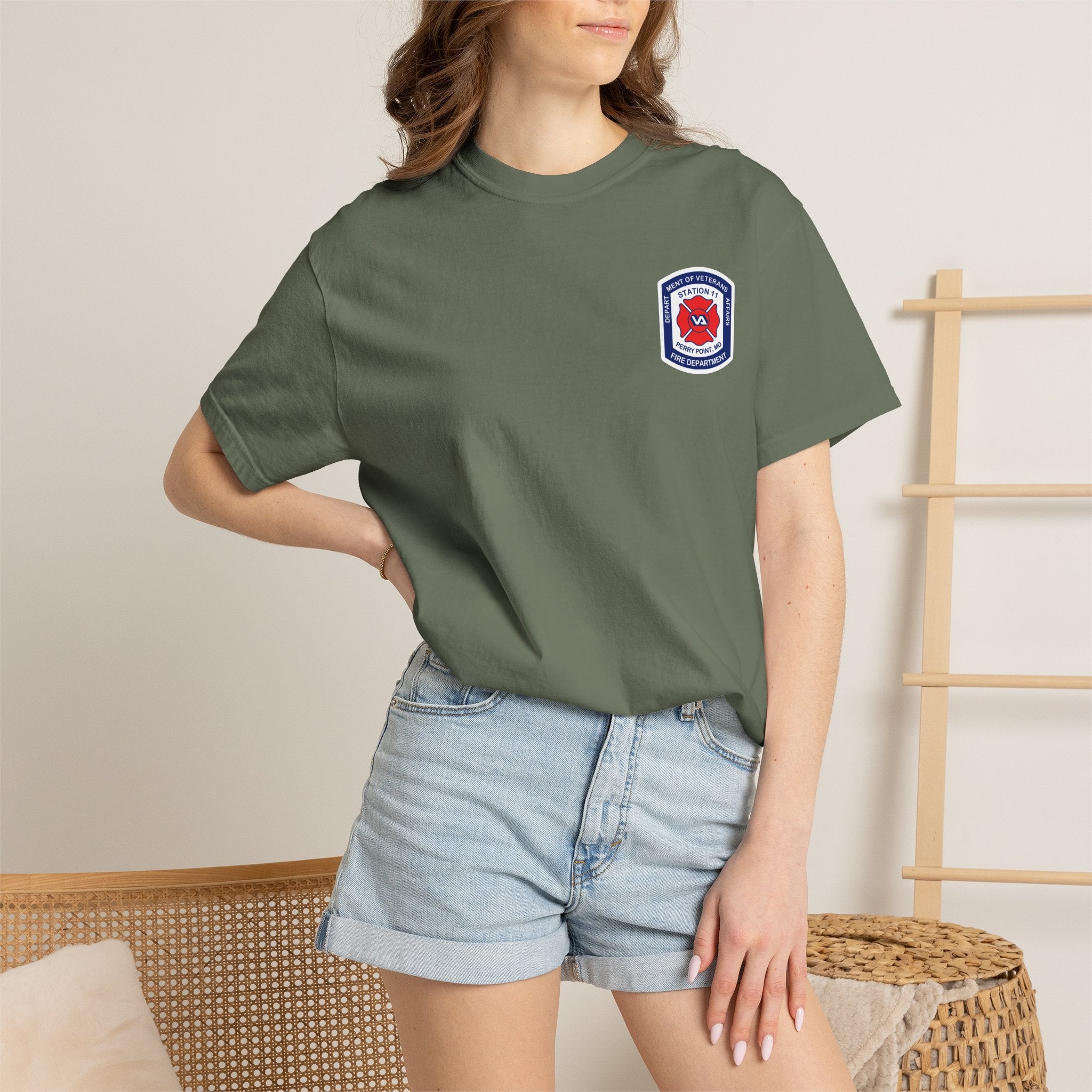 "Flight Was Never an Option PPFD Tee 1717 Comfort Colors
