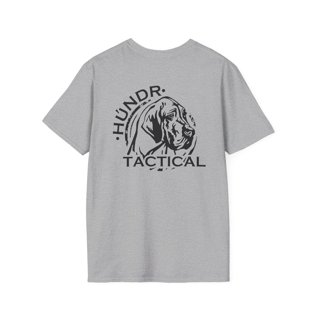 HÜNDR Tactical Logo Front and Back Tee