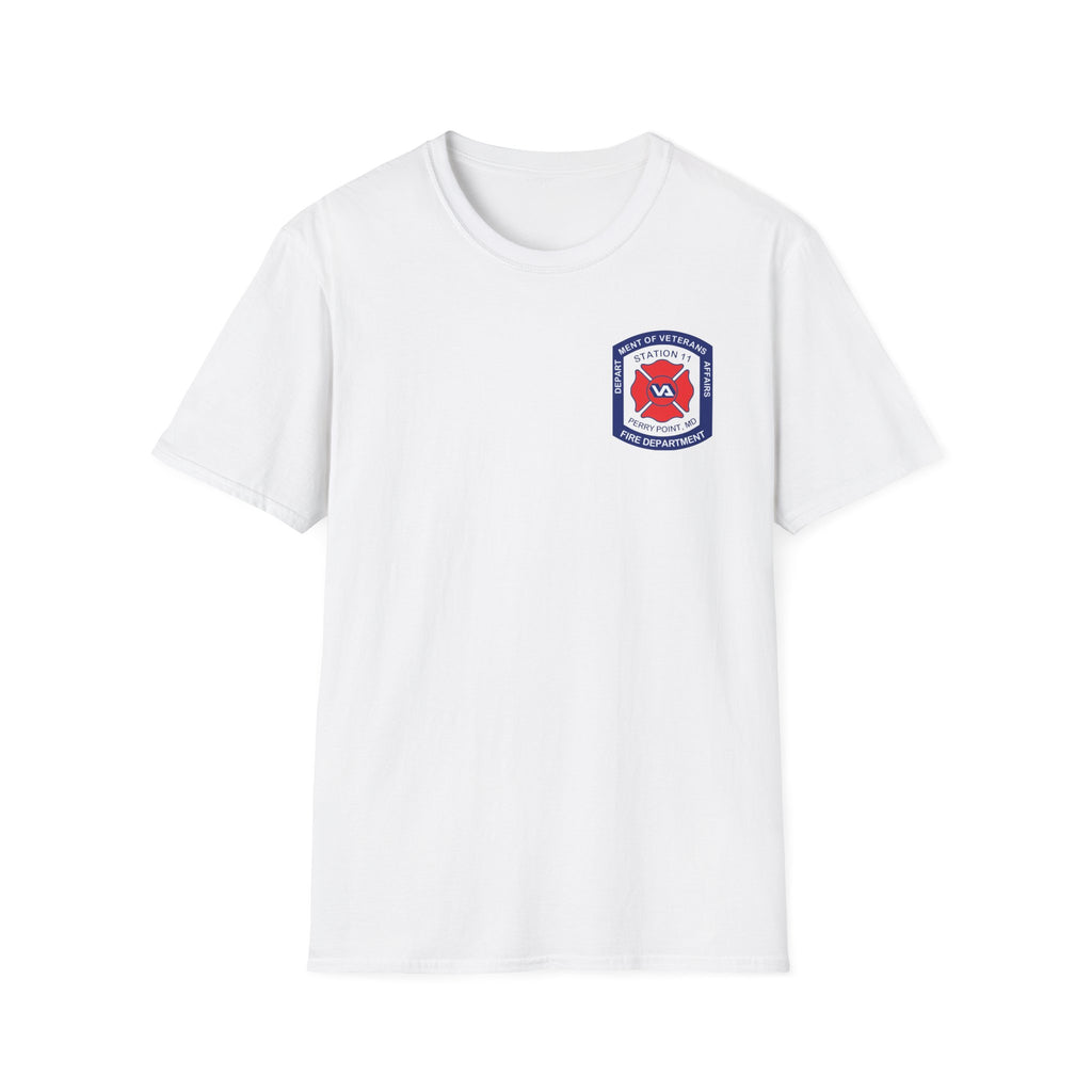 PPFD Logo-US-Flag--Engine-11 100% Cotton Tee