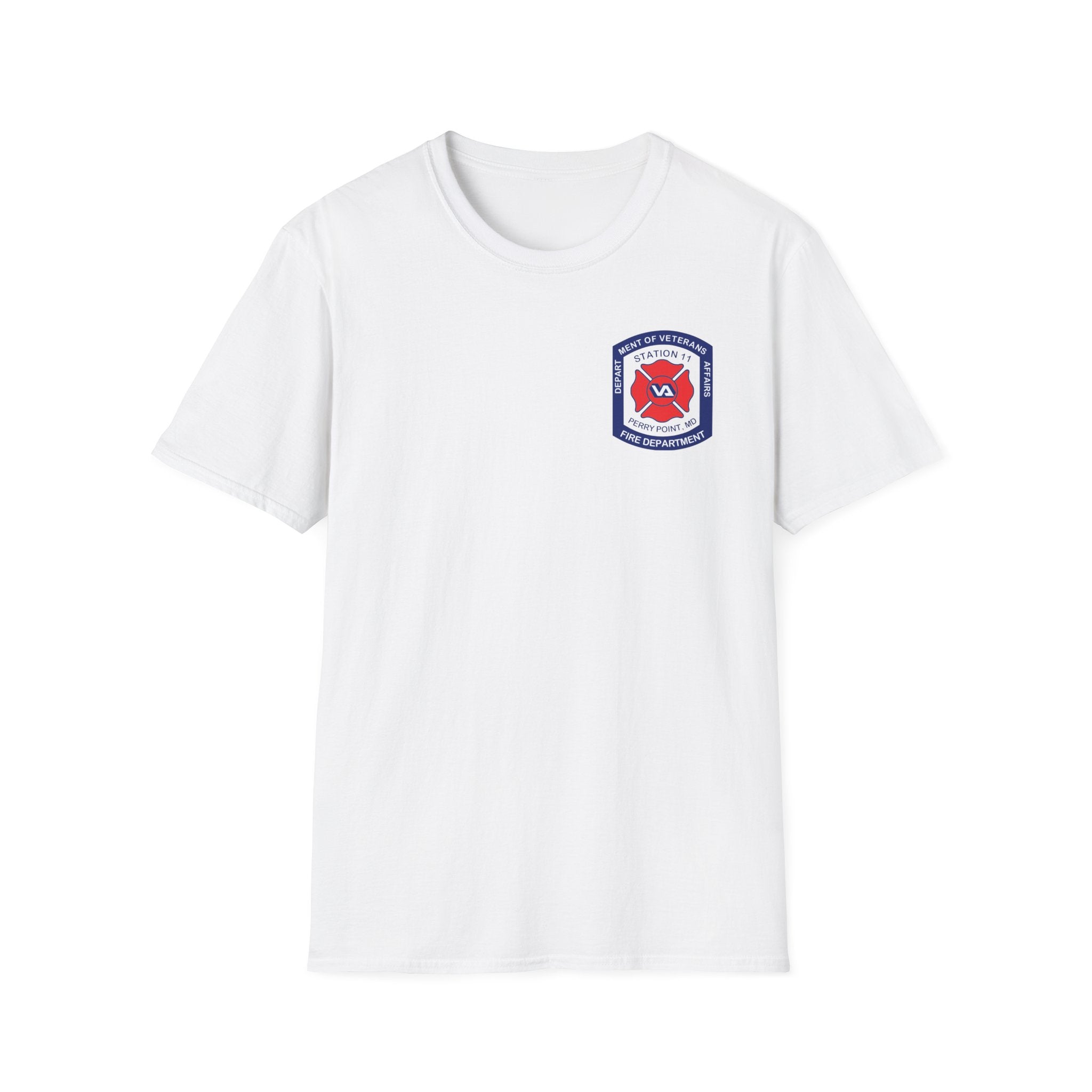PPFD Logo-US-Flag--Engine-11 100% Cotton Tee