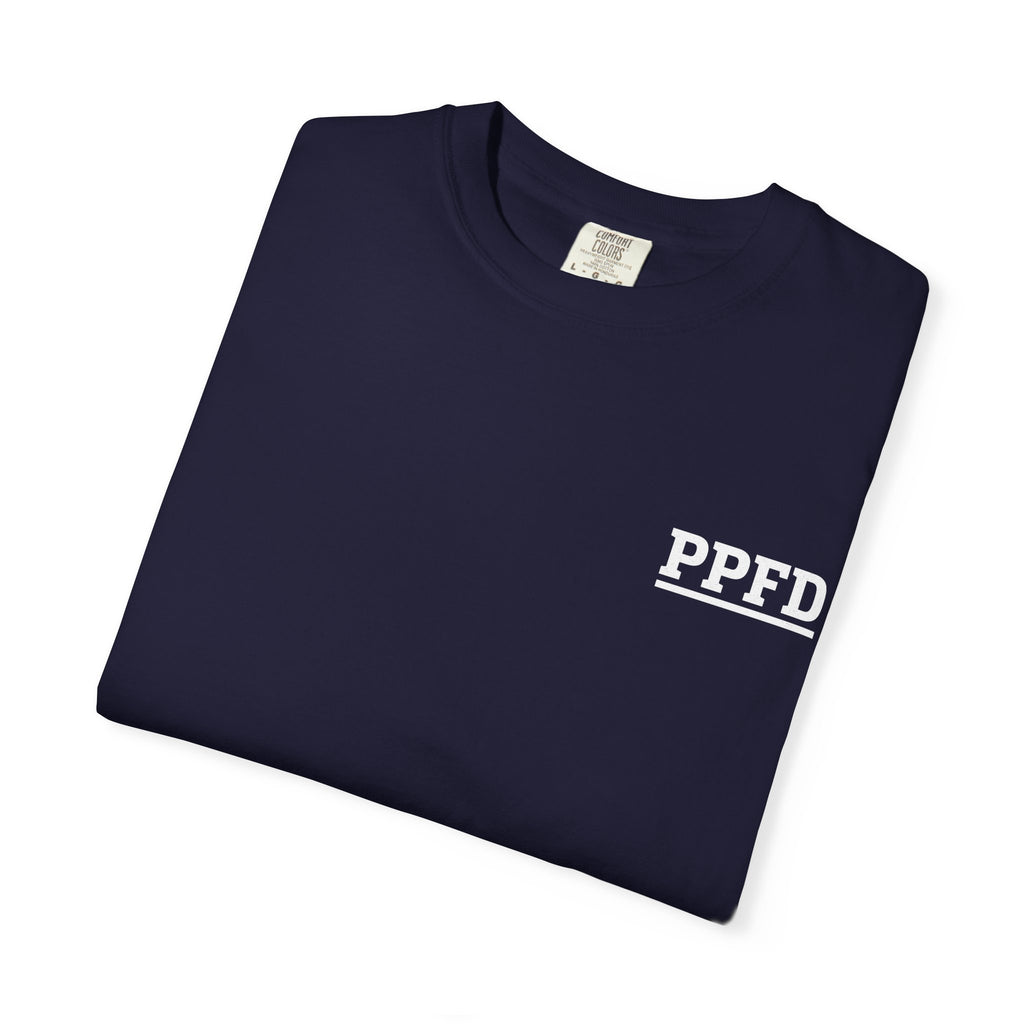 Minimal 'PFFD' Logo Cotton Pocket T-Shirt