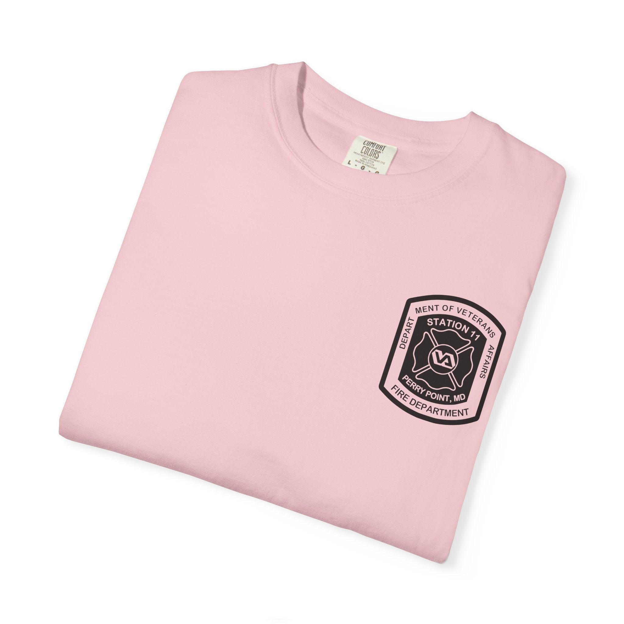 PPFD Logo-Marine-11-Merman- Comfort Colors 100% Cotton Tee