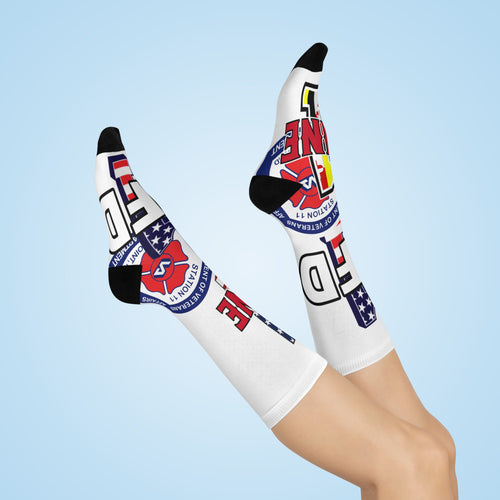 Firefighter Cushioned Crew Socks — PPFD Station 11
