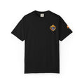 (Comfort Colors) 4th Degree Knights of Columbus Full Color Logo Front, Back Left Sleeve