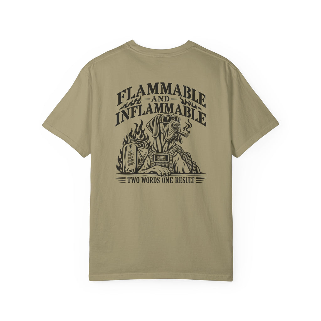Inflammable Hundr Tactical T-Shirt