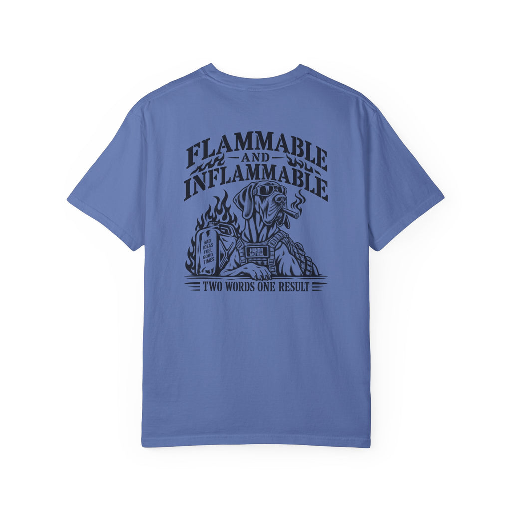 Inflammable Hundr Tactical T-Shirt