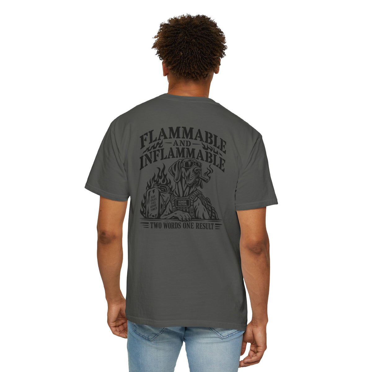 Inflammable Hundr Tactical T-Shirt