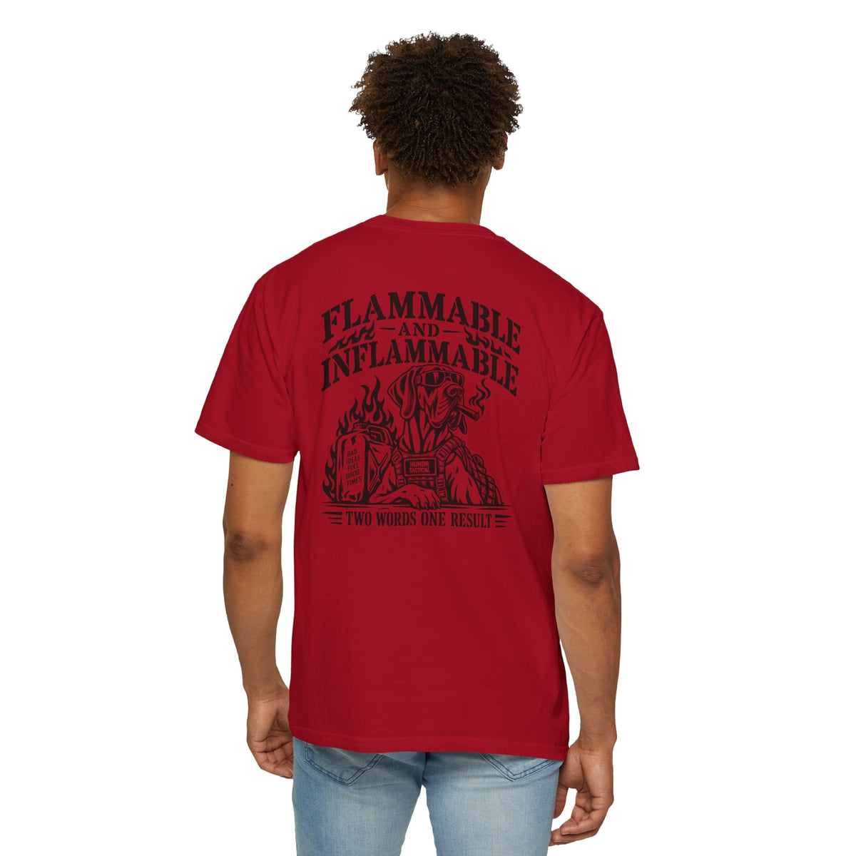 Inflammable Hundr Tactical T-Shirt