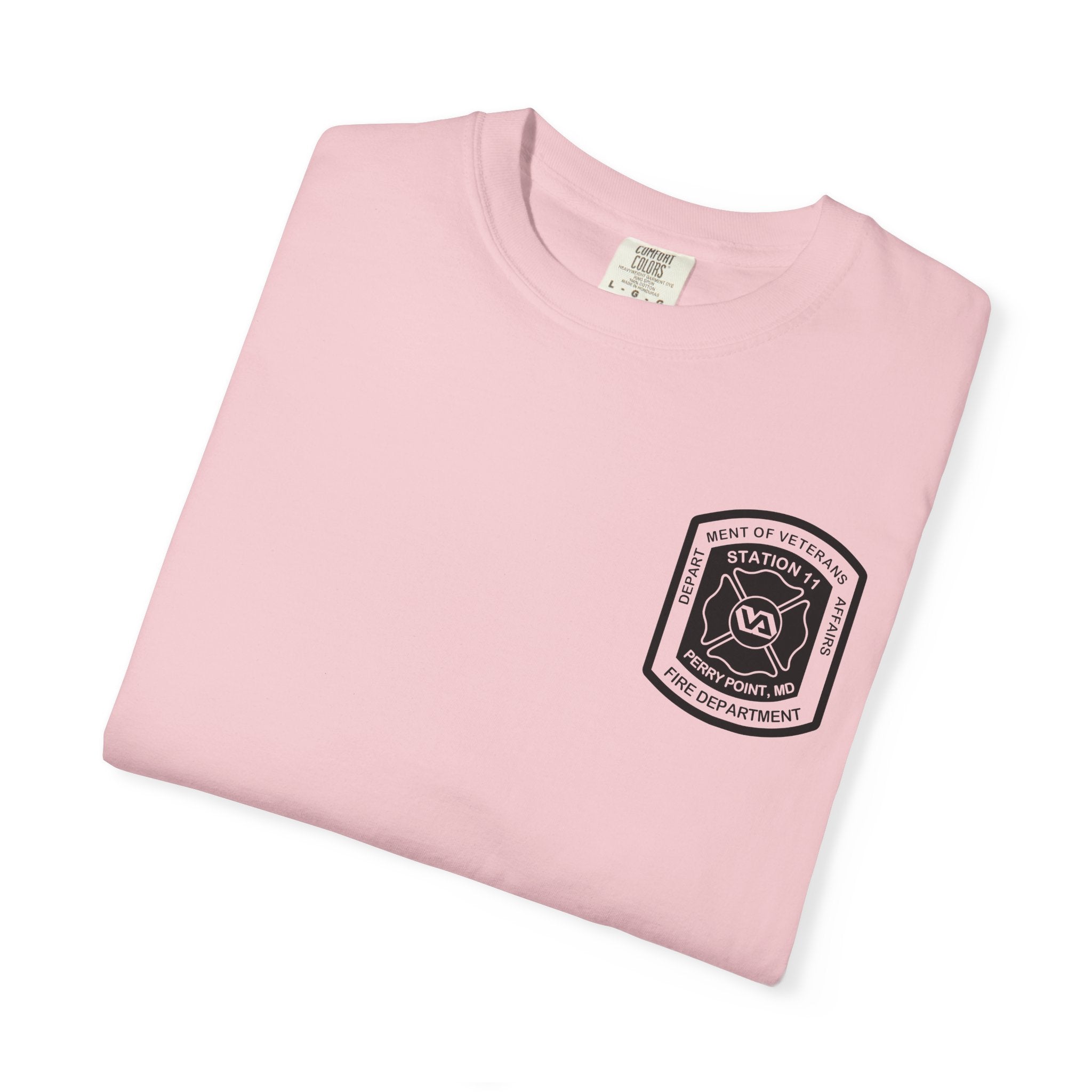 PPFD Logo-Marine-11-Merman- Comfort Colors 100% Cotton Tee
