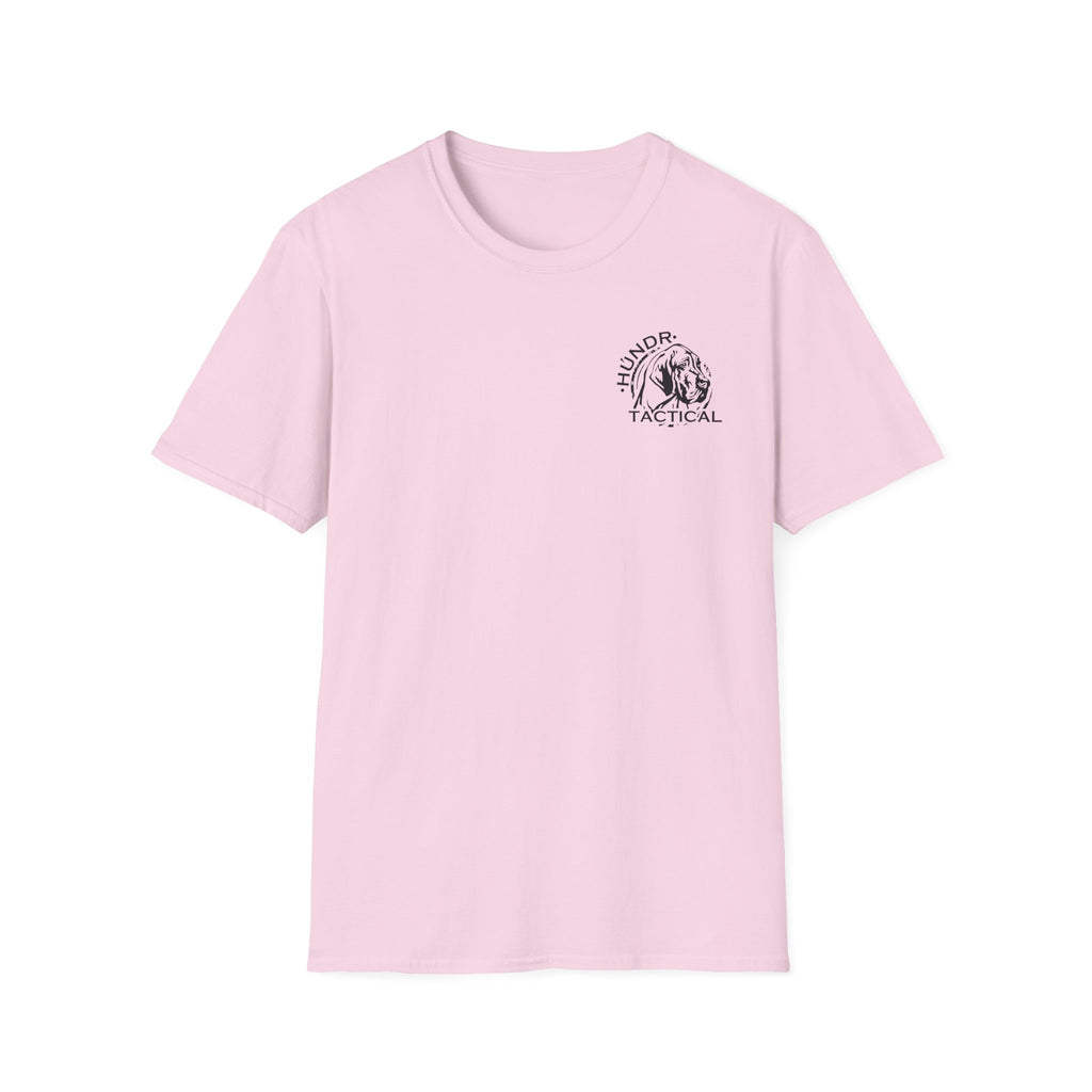HÜNDR Tactical Logo Front and Back Tee