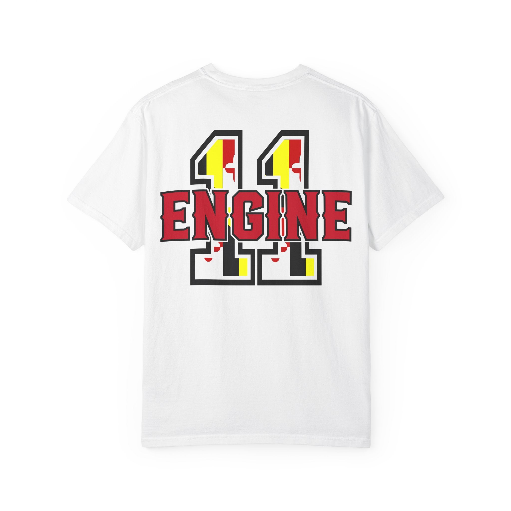 Matt's Pick- Comfort Colors-100% Cotton- MV-G1717-Firefighter Engine 11 T-Shirt