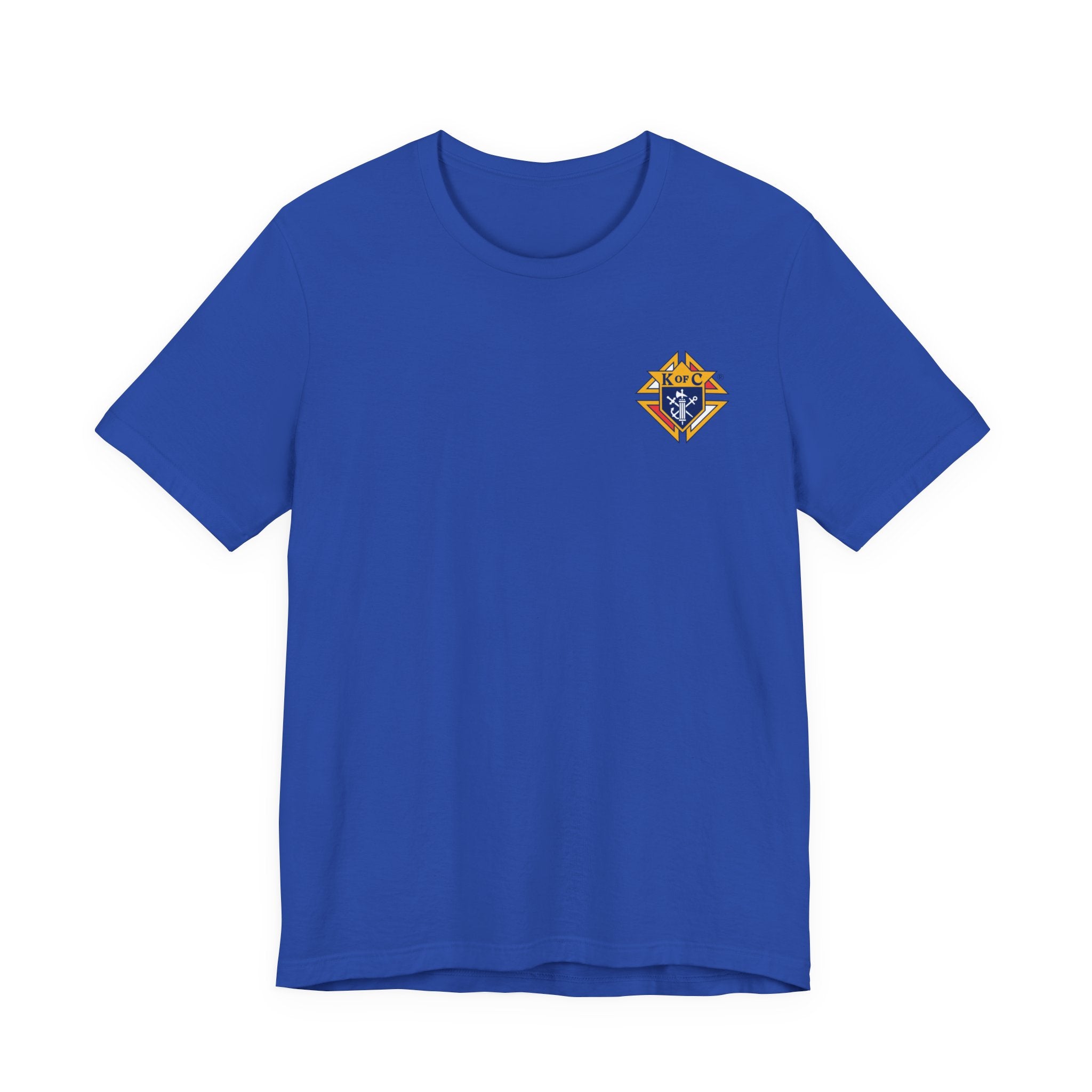 (Bella Canvas) Knights of Columbus Full Color Logo Front and Back