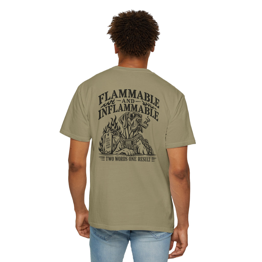 Inflammable Hundr Tactical T-Shirt