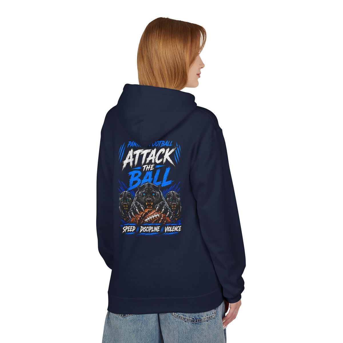 Attack the Ball Perryville Panthers Graphic Hoodie