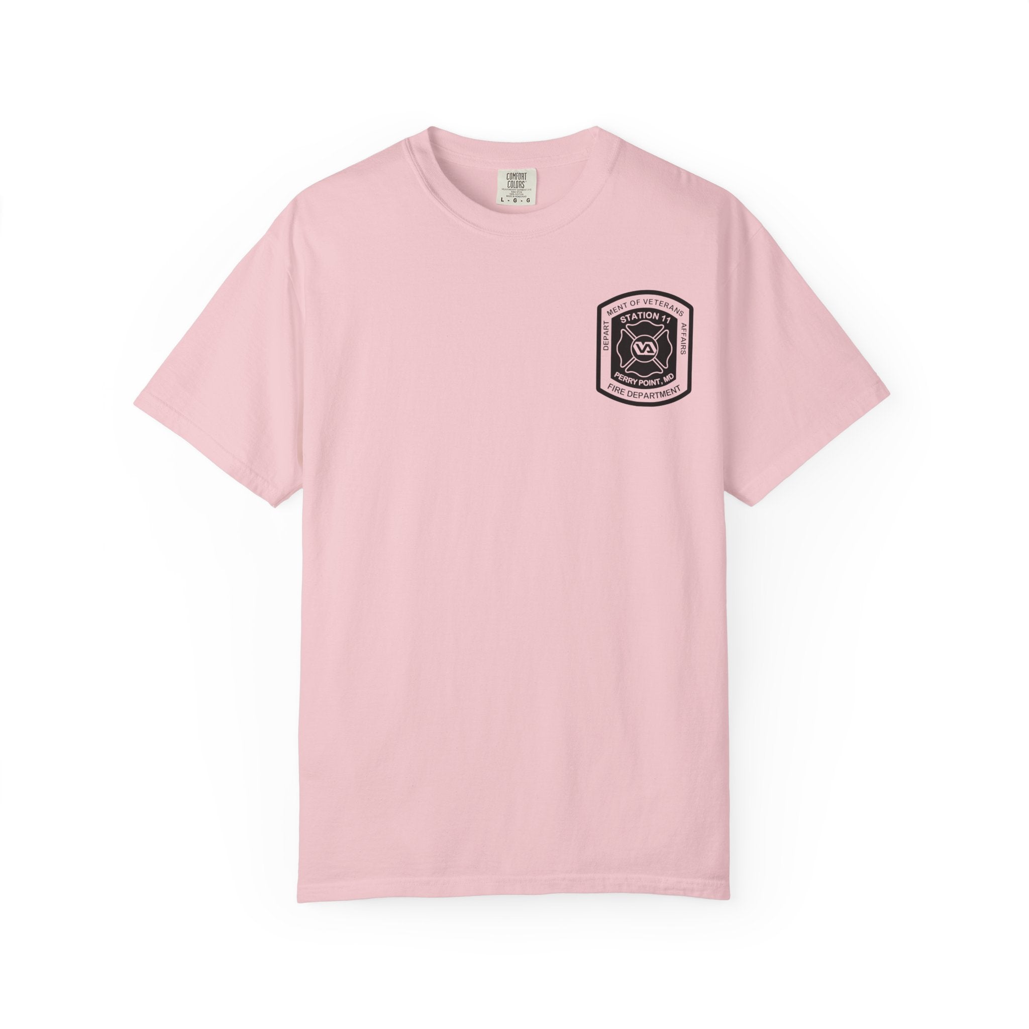 PPFD Logo-Marine-11-Merman- Comfort Colors 100% Cotton Tee